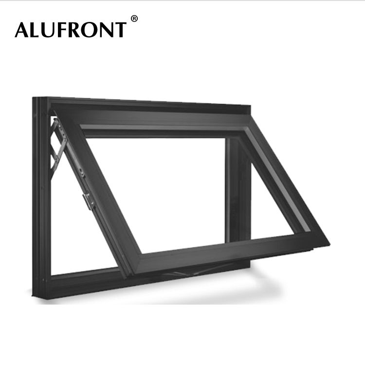 EUA AAMA NFRC certificada e Austrália AS2047 AS1288 certificado pequeno toldo de vidro janelas de alumínio com ruptura térmica