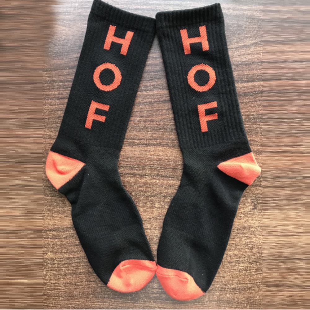 创意棉花流行的标志男女袜子管滑板情侣休闲快乐袜子