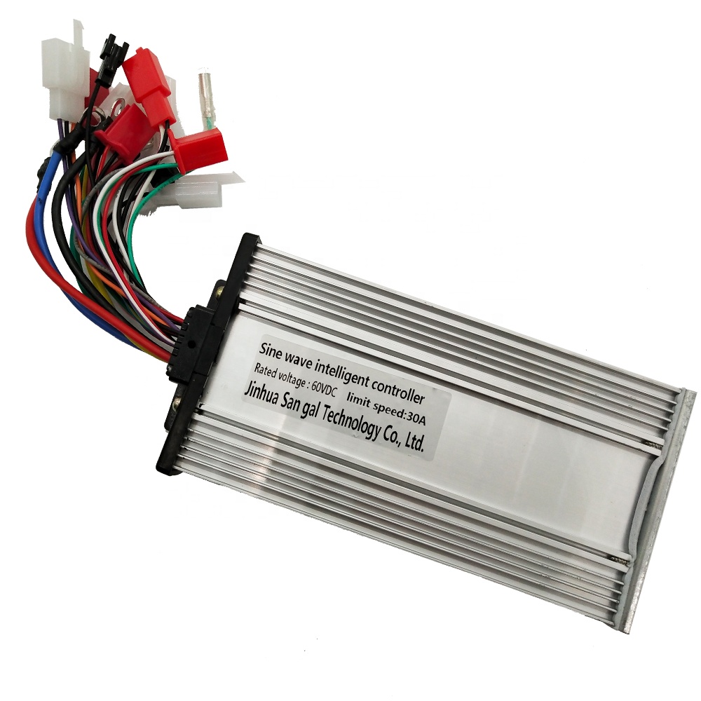 24 В 36 в 48 в 60 в 72 в Электрический велосипед/самокат бесщеточный контроллер двигателя постоянного тока 1500 Вт/2000 Вт Электрический скутер