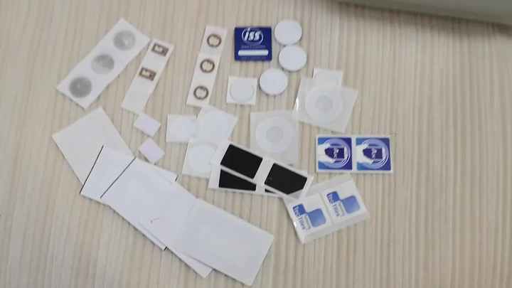 Custom 2K 4K 8K RFID Chip Tags ISO14443A 13.56MHz NFC Sticker for Hotel ...