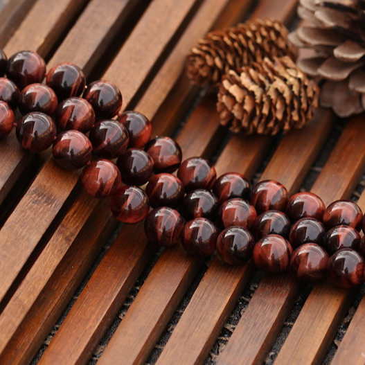 Натуральный кристалл исцеление красный тигровый глаз камни свободные бусины для изготовления ювелирных изделий