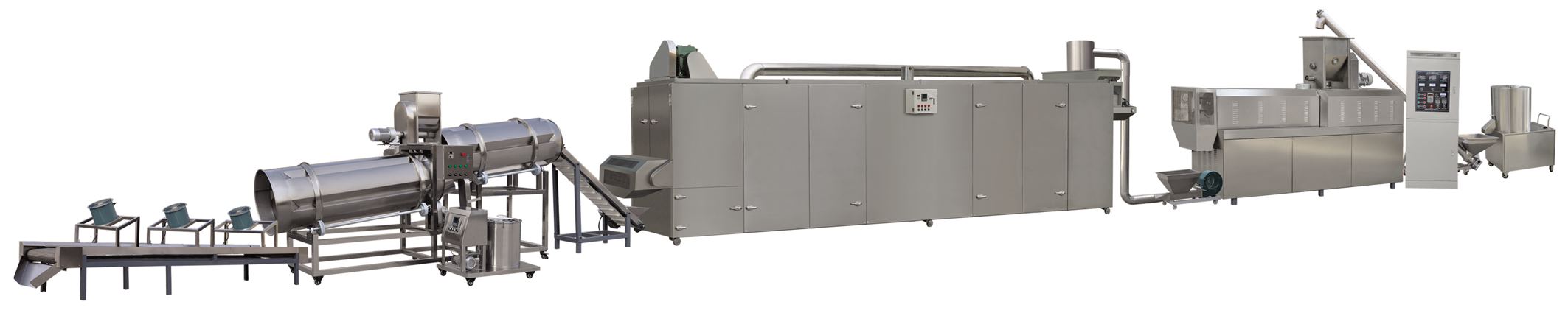 8mm Pellet Dog Pet Food Processing Line Manufacturing Equipment 56kw
