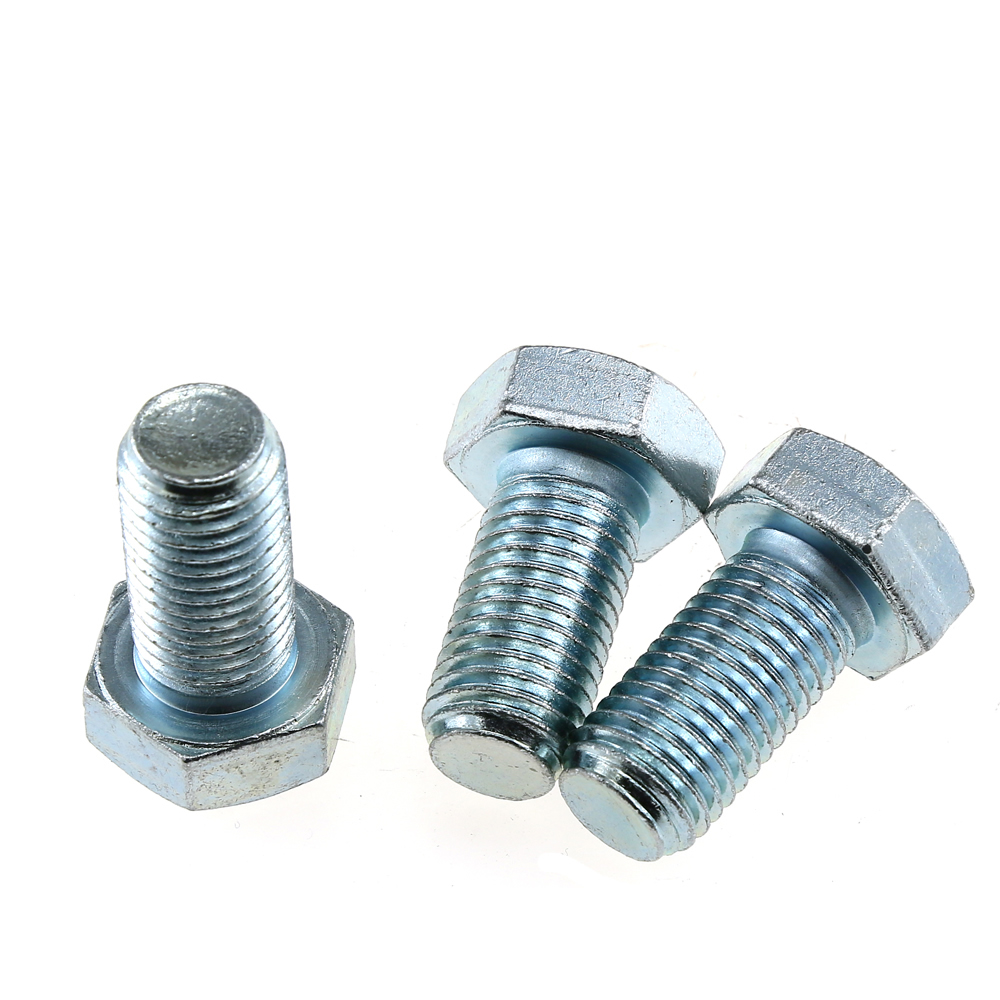 8.8 10.9 12.9 Grade M6 M7 M8 Zinc Plated Hex Head Bolts And Nut