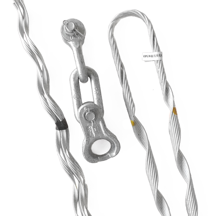 double preformed armor tension clamp for ADSS cable long span