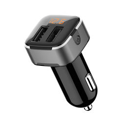 Fábrica Personalizado 3.4A Acessórios Do Carro Do Telefone Móvel Universal Dual Port USB Car Charger