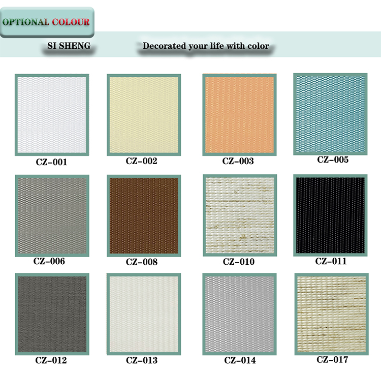 China window zebra blinds for home