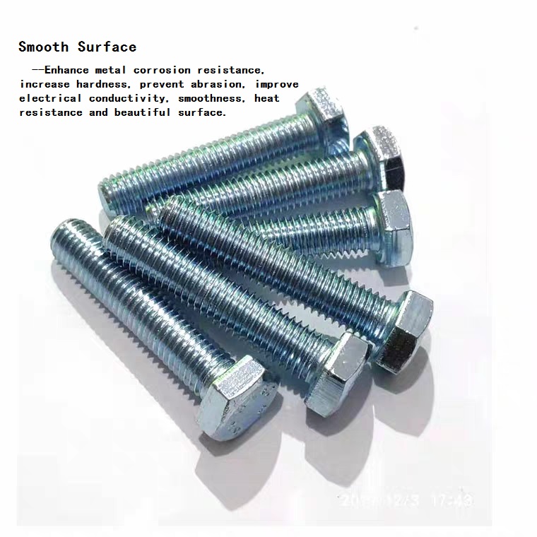 Grade4.8/8.8/10.9/12.9 High Quality DIN931 DIN933 Hex Head Bolts And Nuts