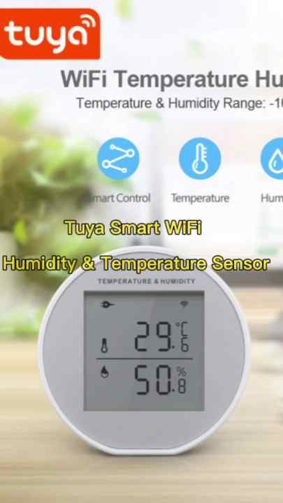 Tuya Smart Wifi Temperature Humidity Sensor - Low-Battery Detection