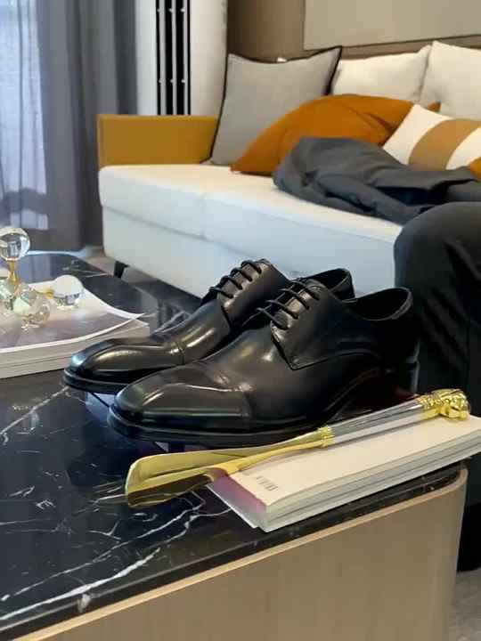 38-48 New Designer Men's Business Shoes Fashion Cow Leather