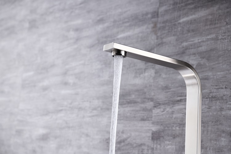 Fashion restaurant multi function sus304 kitchen faucet tap stainless steel square kitchen faucet torneiras da cozinha