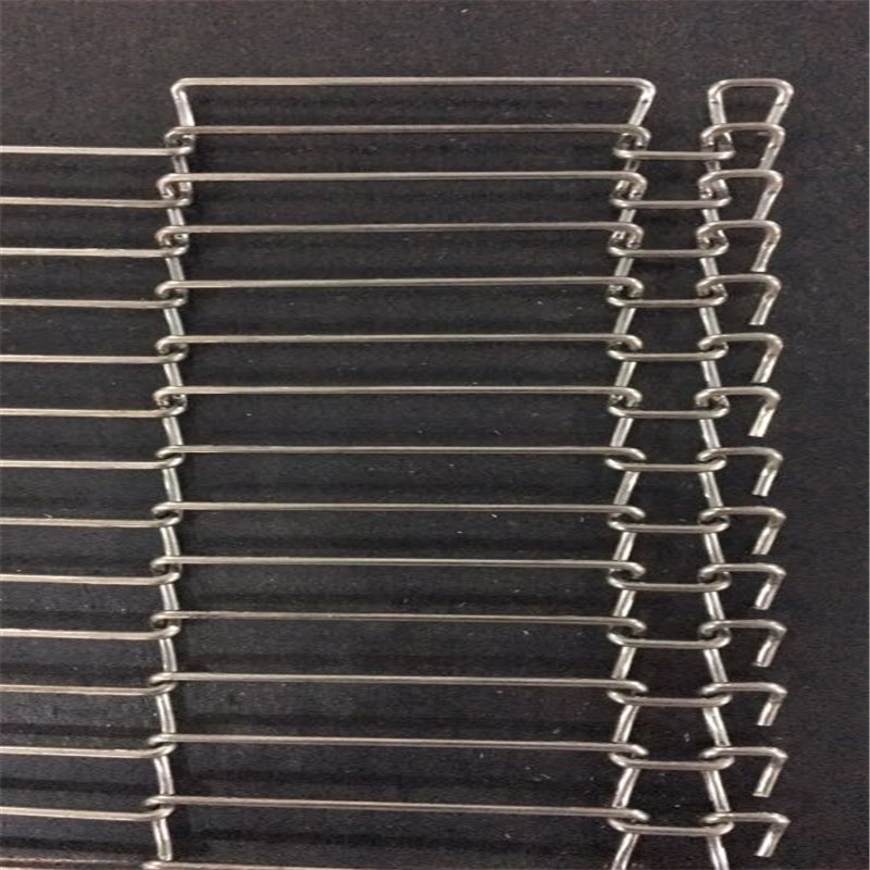 High Temperature Stainless Steel Enrober Wire Belt Mesh For Eggs Conveyor