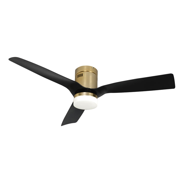 52inch Luxury Europe style ceiling fan for home decorative DC ceiling fan with LED light