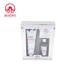 China Golden supplier Personalized paper  box gel de ducha spa skin care bath care bath gift set