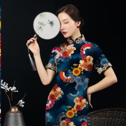 General hemp cotton fabric HD color fastness high small batch one meter digital printing processing