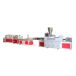 Factory hot sale 603*603 UPVC ceiling board machine PVC tile panel production line
