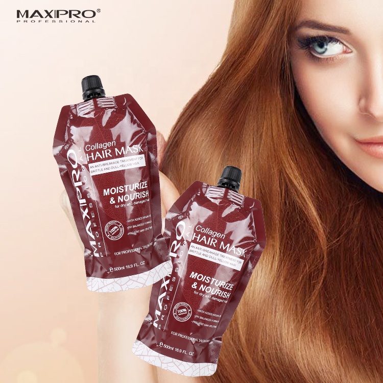 Professional damaged repair smoothing protein collagen keratin hair treatment