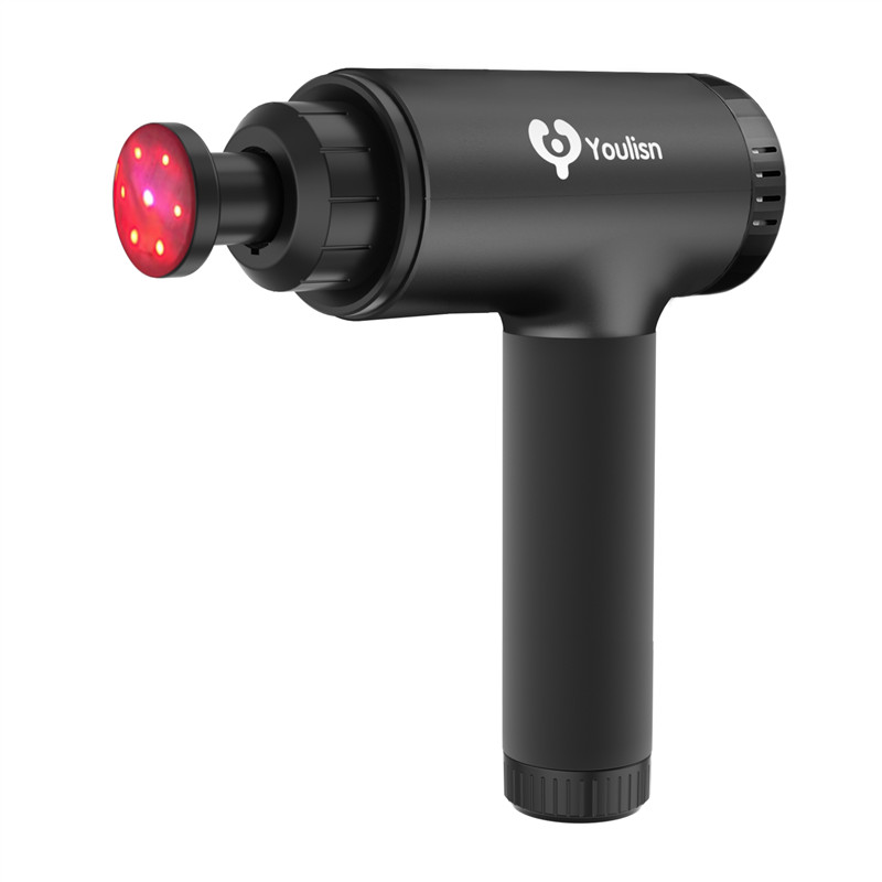 Массажер Ручной Аккумуляторный с сенсорным экраном и 8 нагревательными головками