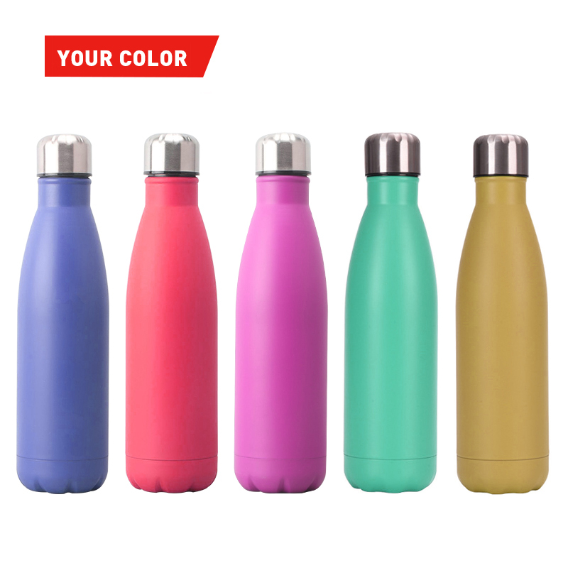 Бутылки для напитков с логотипом на заказ, вакуумная колба с двойными стенками, термос из нержавеющей стали 304