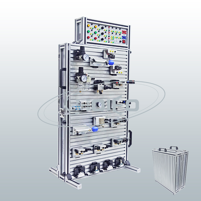 Учебное оборудование CFP-211 портативный электро-Пневматика тренер для профессиональной школы или университета