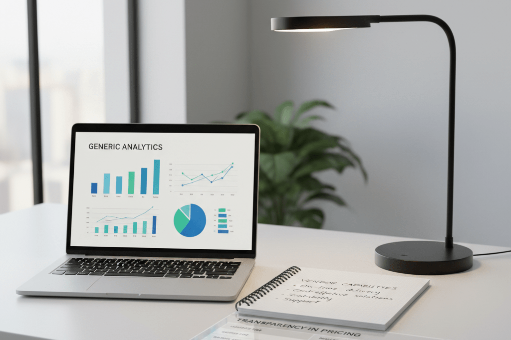 Modern business desk showcasing open communication materials under natural and ambient lighting, reflecting shifts toward transparent partnerships