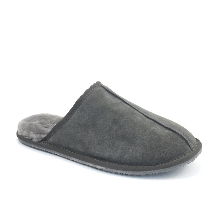 mens shearling slippers on sale