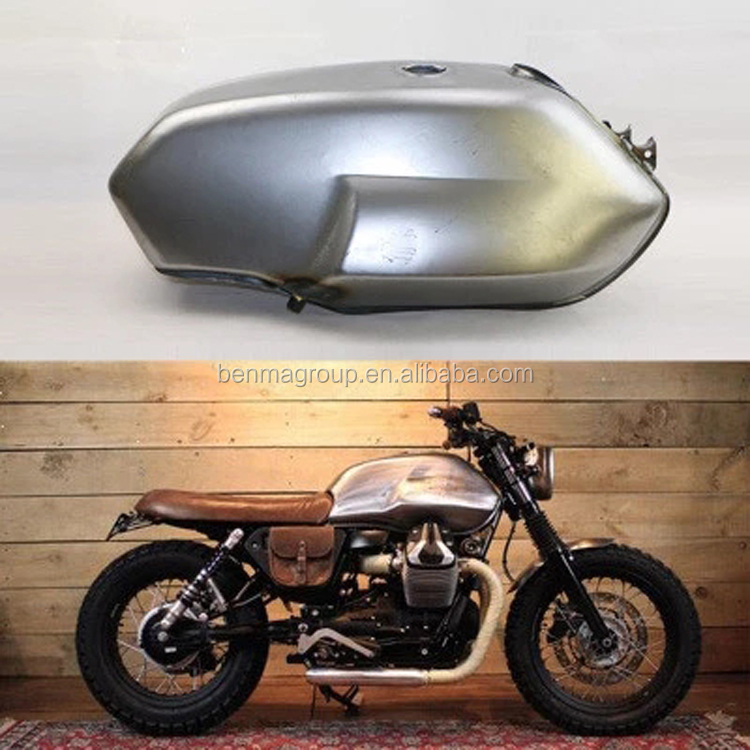 17-18L 未塗装 スクランブラー バイク用改造燃料タンク