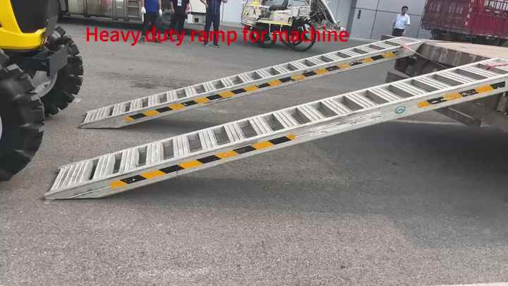 ATHY Ultra Heavy Duty Aluminum Silver Trailer/Truck Right Side Loading ...
