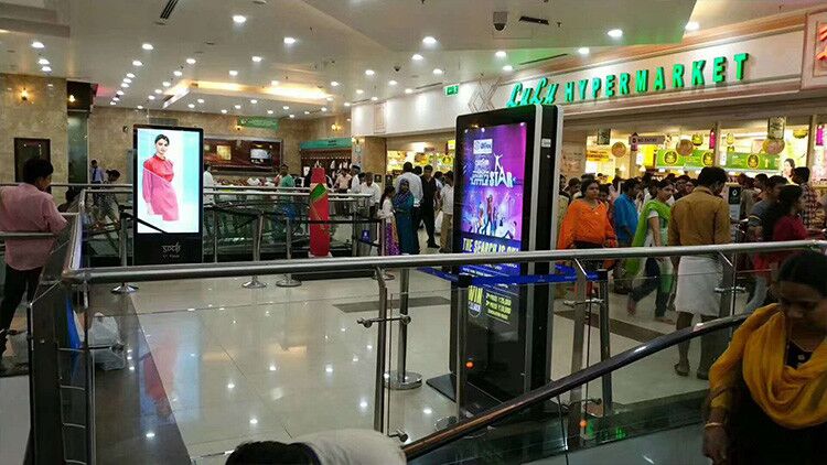 New Style 65'' Double Sided LCD Display, Hanging Dual Side Digital Signage for indoor