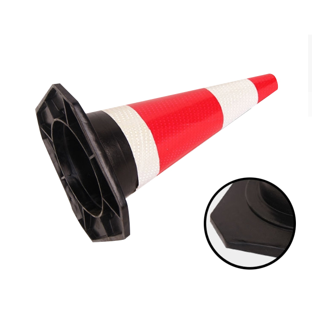 Конусы безопасности дорожного движения светоотражающие 50 см резиновый дорожный конус