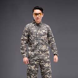 Men's outdoor sports mountaineering camouflage shirt sunscreen breathable summer