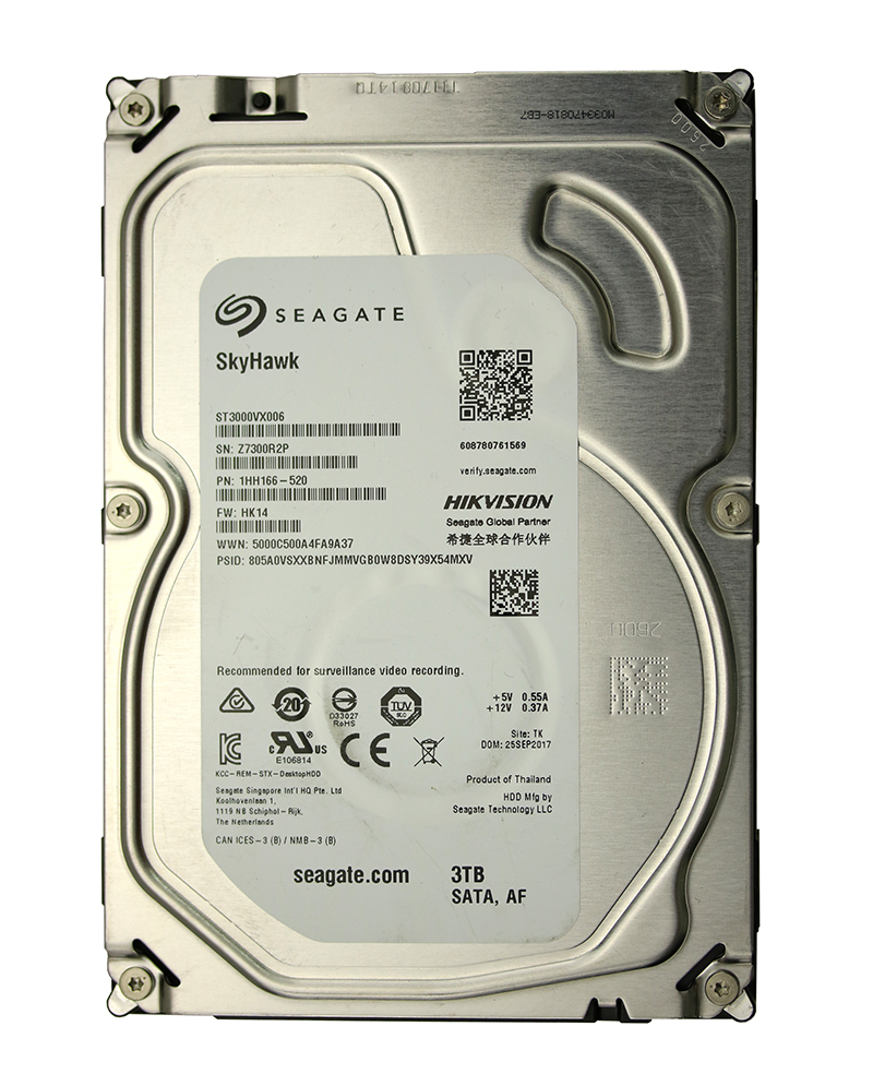 Dell 3TB 6G 7.2K 3.5/" SAS DPTW9 0DPTW9 HDD Hard Drive