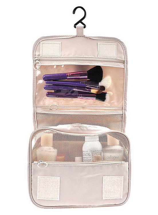 Borsa per trucco cosmetico Borsa da toilette da appendere Borsa da viaggio Organizer da viaggio Kit da viaggio per donna Uomo