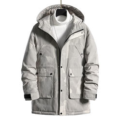 Nova Escolha Homem Veste Moda Grossa Jaqueta de Inverno Para Baixo para Homens Soprador Casaco Camuflado
