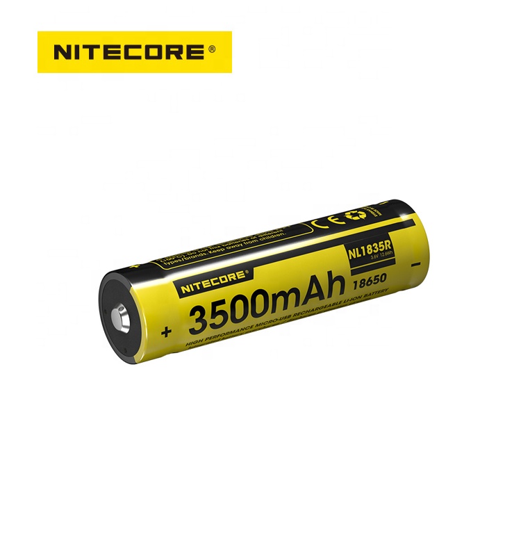 Nitecore NL1835 Batteria ricaricabile Litio 18650 3.6V 3500 mAh
