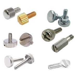 Zinc Plated M3*4.5//6//8//10//12//14 Thumb Screws Phillips Knurled Head Nickel