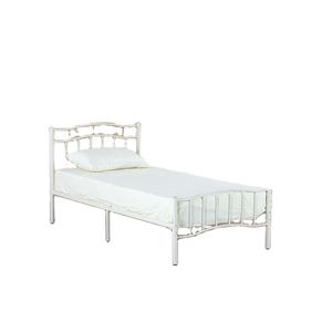 cheap white single bed frame