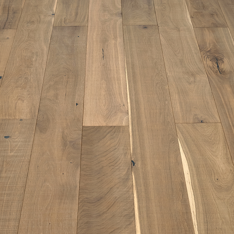 Customized wood flooring solid engineered white oak modern gray color wood flooring