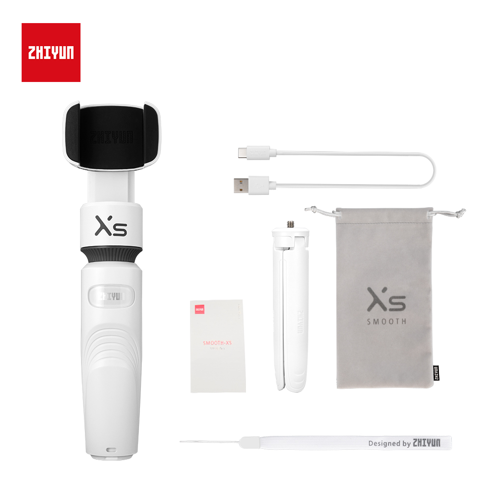 Селфи-палка ZHIYUN SMOOTH XS, Ручной Стабилизатор для смартфонов iPhone, Huawei, Xiaomi, Redmi, Samsung