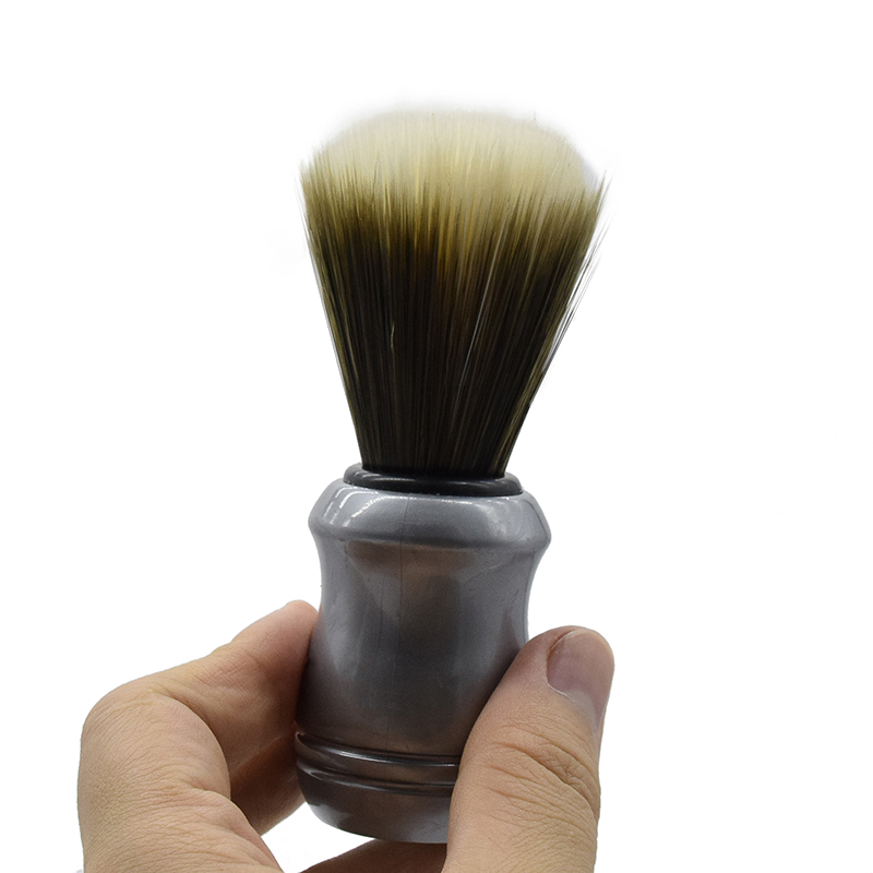 Fashion Pro hair shaving brush plastic handle by hand made beard brush for man barber tools