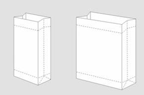 Paper shopping Bag Making Machine Handbag Forming Machine