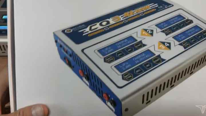 EV-PEAK CQ3 Lipo Battery Balance Charger - 100wx4 Channels