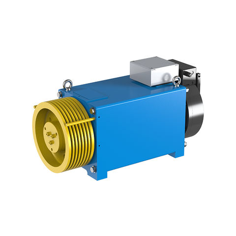 :1曳引比3相400v电梯无齿轮曳引机