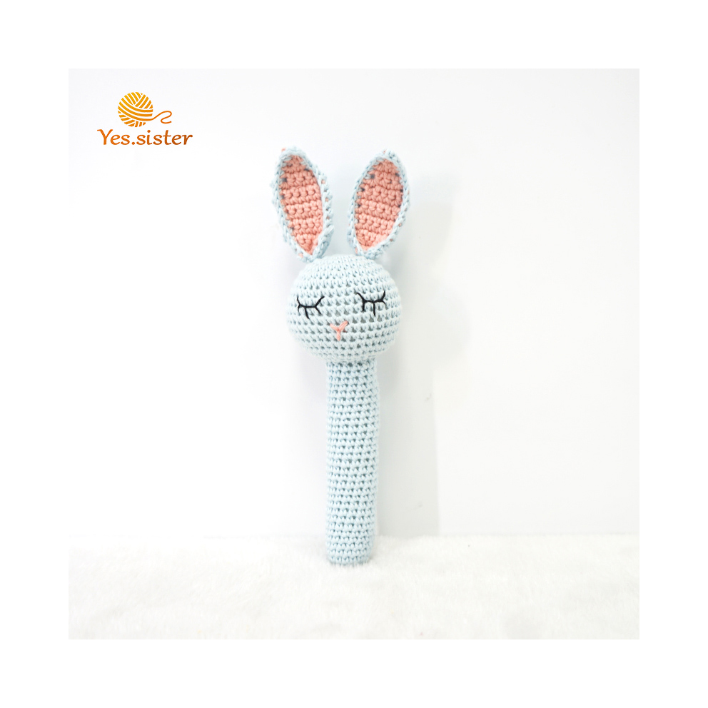 Горячая Распродажа, мягкая кукла-погремушка из 100% хлопка