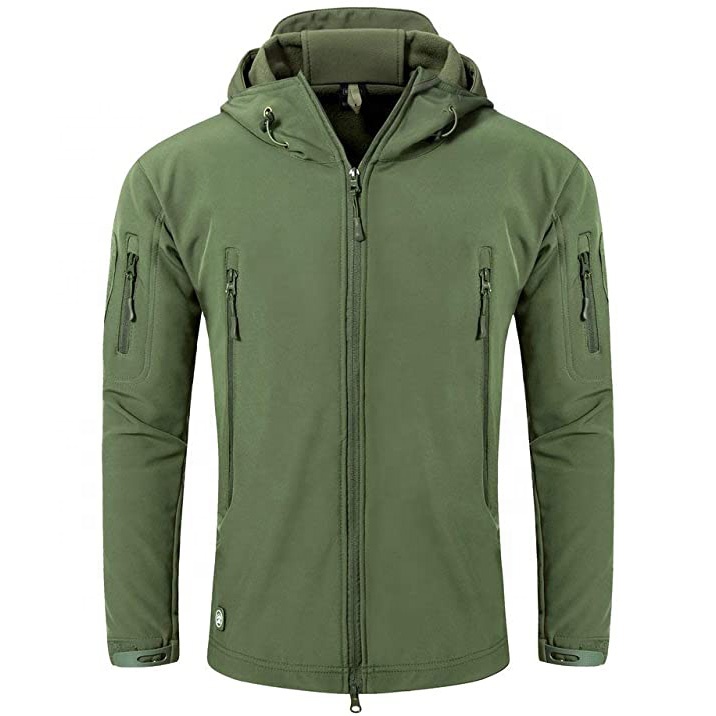 Водоотталкивающие куртки Софтшелл мужская армейская куртка с капюшоном мягкая Тактическая Военная куртка