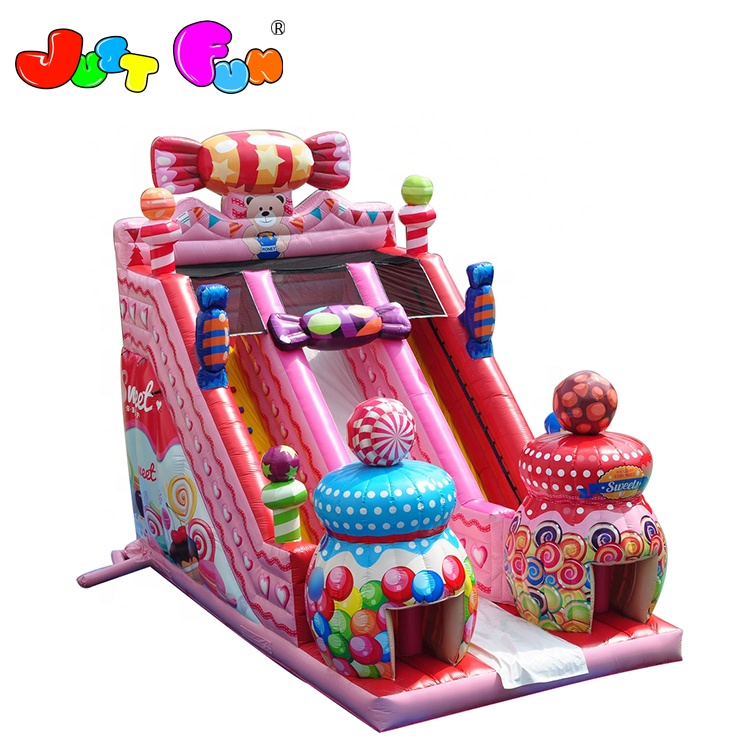 Подсластные надувные слайды для детей