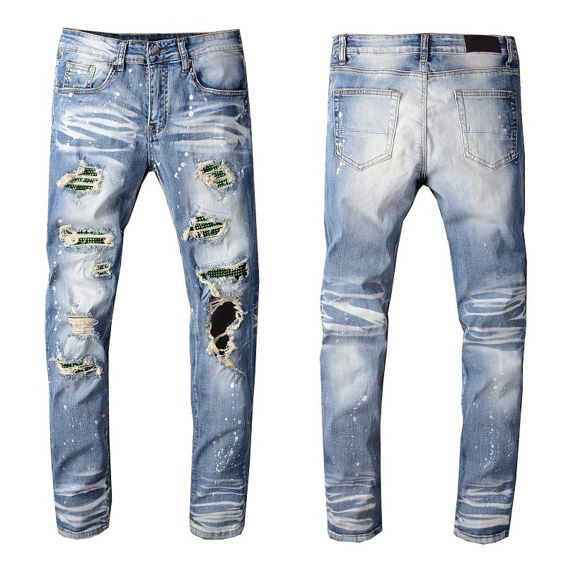 custom painted jeans mens