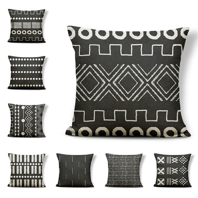 aztec print pillow