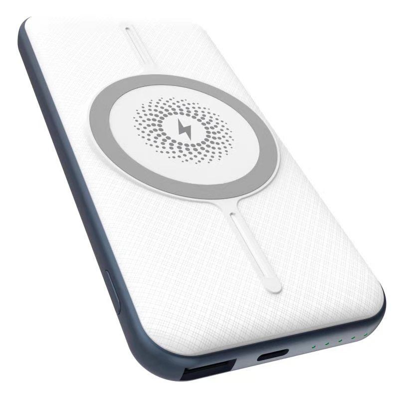 Новинка 2021, портативное зарядное устройство Qi, магнитное портативное зарядное устройство 10000 мАч, портативные зарядные устройства, магнитное беспроводное портативное зарядное устройство для iPhone 12