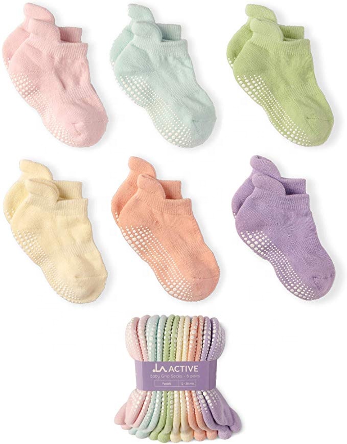 Baby Toddler Infant Newborn Kids Boys Girls Non Slip/Anti kids Socks Kids grip socks