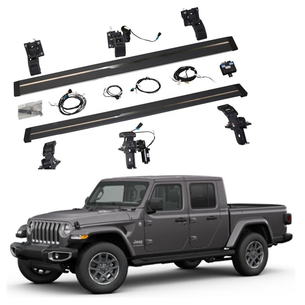 Heavy Duty Design Retractable Running Boards Electric Side Steps For Jeep Gladiator Jt 2020 Buy Retractable Running Boards Electric Side Steps Retractable Running Boards For Gladiator Product On Alibaba Com